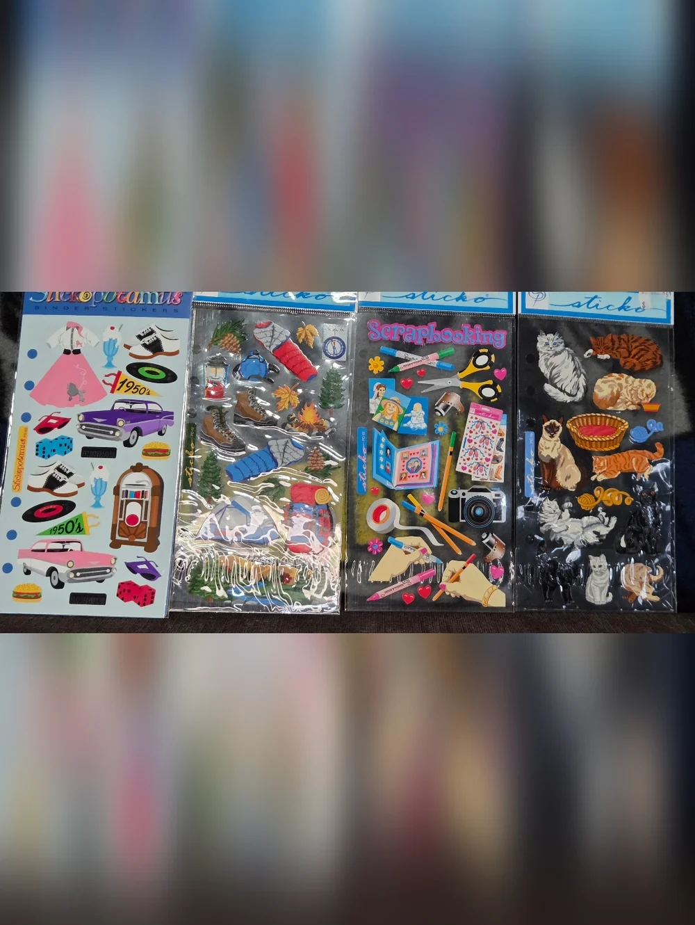 Assorted Brand Scrapbooking Sticker Sets - Picture 6 of 6